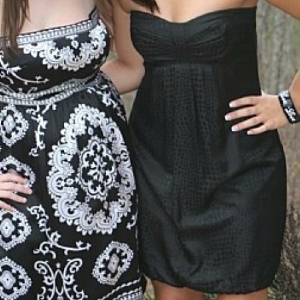 Strapless Formal Dress